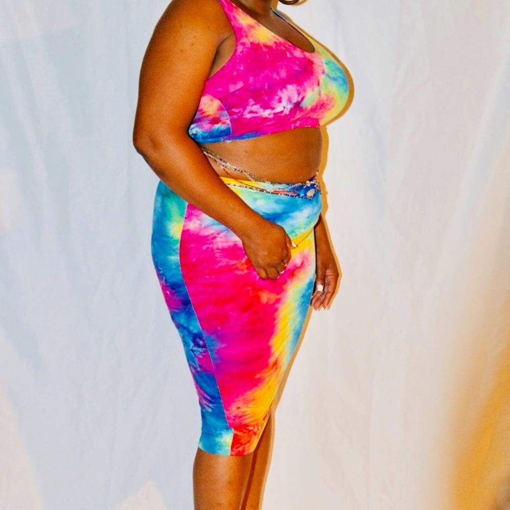 Two Piece Tie Dye set